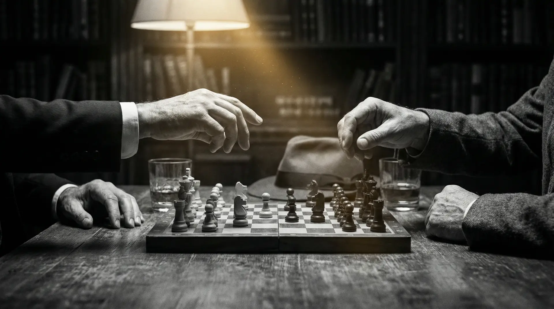 创作者大会 艺术探索系列 - 非线性叙事，棋盘上的对弈象征命运的交错